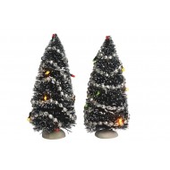 Tree with Lights, 2 pieces, Adapter Ready, h15cm
